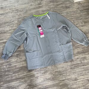 XL scrub star active warm up jacket